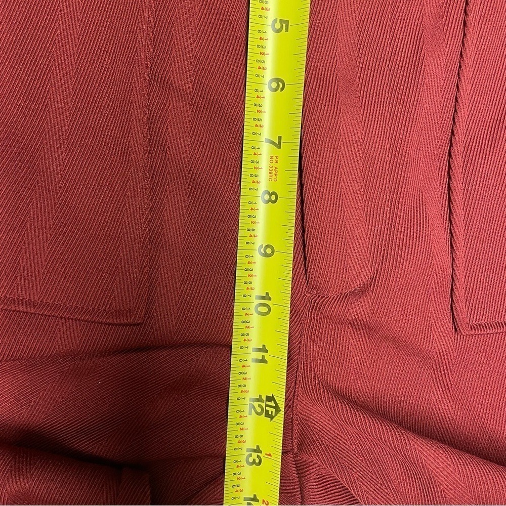 Free People Herringbone Flare Leg Pants Size 4 - Picture 7 of 11